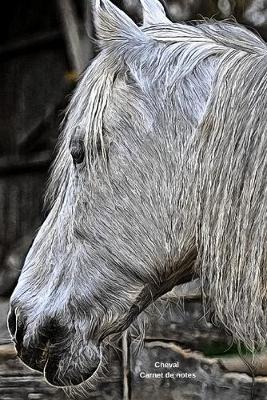 Cheval Carnet de notes: Journal A5 ligne original de 119 pages- Une belle idee de cadeau pour les amoureux des animaux