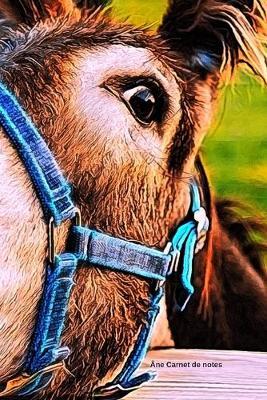 Ane Carnet de notes: Journal A5 ligne original de 119 pages- Une belle idee de cadeau pour les amoureux des animaux