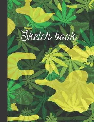 Sketch Book: Composite Notebook for Your Ideas, Drawing, Writing, Painting and Sketching, 110 Pages, (Large 8.5x11) (GanjaCamo Edition)