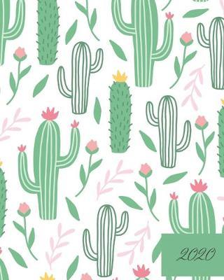 2020: 2020 Cactus Themed Weekly Horizontal Planner For Teachers, Students, or Nurses