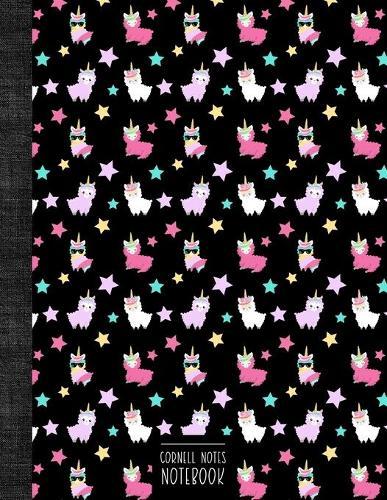 Cornell Notes Notebook: Llama-corns