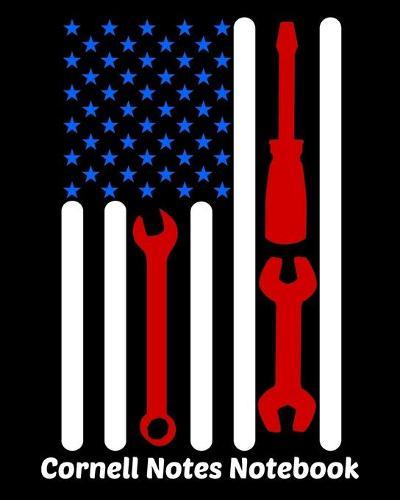 Cornell Notes Notebook: Exercise Book 8 x 10 Inch For Students, Teachers or Workers Salespersons Cashiers Nurses... With Cute Labor Day Design Cover