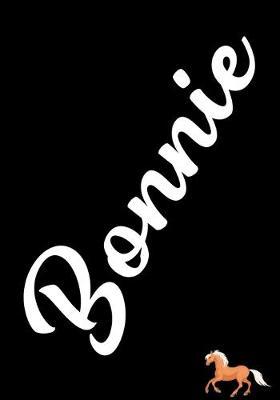 Bonnie Horse Journal: Blank Lined Horse Name Notebook To Write In V2