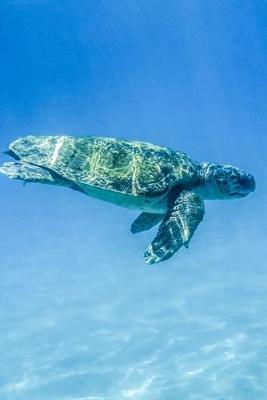 Sea Turtle Out for a Swim Journal: 150 Page Lined Notebook/Diary