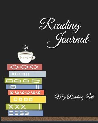 Reading Journal - My Reading List: Reading Log Bookshelf for Bookworm - Reading Planner and Reading Record Perfect Gifts for Book Lovers - Smart Cat Cover