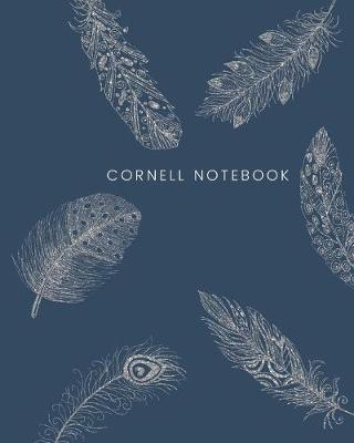 Cornell Notebook: Peacock Themed Note Taking System Book For Students