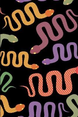 Vibrant Snake Pattern: Lined Notebook Journal - For Snake Animal Lovers Enthusiasts - Novelty Themed Gifts