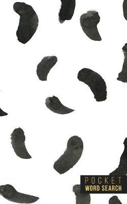 Pocket Word Search: 99 Pocket Word Finds Large Print - Pocket Word Jumble - Travel Size Word Search Book For Adults - Mini Word Puzzle - Pocket Wordsearches - Fun Gift - White Ink Brush Background