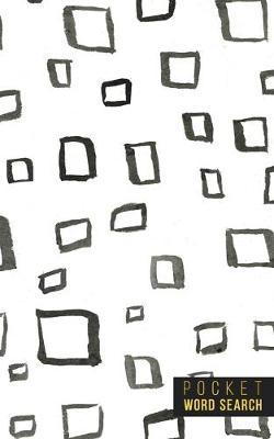 Pocket Word Search: 99 Pocket Word Finds Large Print - Pocket Word Jumble - Travel Size Word Search Book For Adults - Mini Word Puzzle - Pocket Wordsearches - Fun Gift - White Ink Brush Background