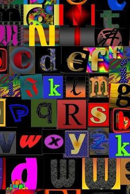 Alphabet Mosaic Journal: 150 Page Lined Notebook/Diary