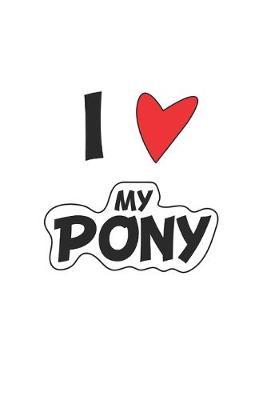 My Pony: Notizbuch, Notizheft, Notizblock - Geschenk-Idee fur Pferde Fans & Reiter- Karo - A5 - 120 Seiten