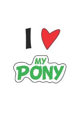 My Pony: Notizbuch, Notizheft, Notizblock - Geschenk-Idee fur Pferde Fans & Reiter- Karo - A5 - 120 Seiten