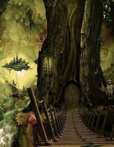 Notebook: fantasy world earth fairyland world universe parallel universe