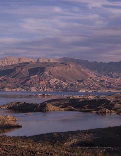 Notebook: Nevada Lake Mead landscape desert Arizona California Clark County