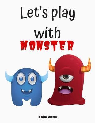 Let's play with monster: Blank Paper For Drawing And Sketching: Artist Edition, Sketching, Drawing and Creative Doodling. Notebook and Sketchbook to Draw and Journal, Classroom Sketch Pad For Drawing (Sketchbooks For Kids) made in USA