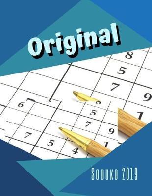 Original Soduko 2019: Cute Suduko Book, Brain teaser daily calendar 2019 page a day, Hours of brain - boosting entertainment for adults and kids, Sodoku book easy.