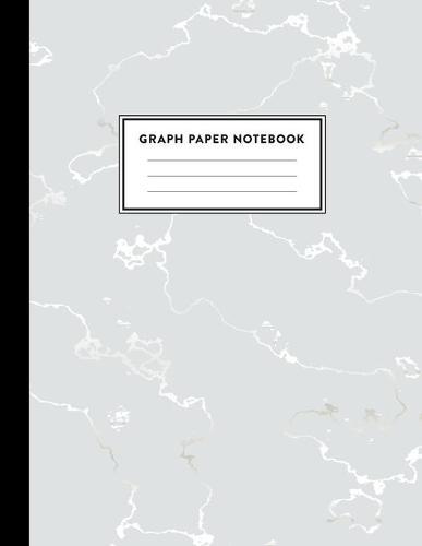 Graph Paper Notebook: Trendy White Marble and Rose Gold 8.5 x 11 - 5 x 5 Squares per inch, Quad Ruled Cute Graph Paper Composition Notebook for Children, Kids, Girls, Teens and Students (Math and Science School Essentials)