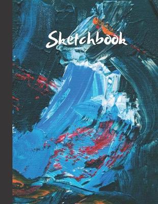 Sketchbook: Composite Notebook for Your Ideas, Drawing, Writing, Painting and Sketching, 110 Pages, (Large 8.5x11) (Canva Edition)