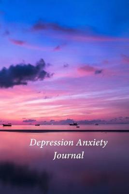 Depression Anxiety Journal: A Journal and Coloring Book With Prompts