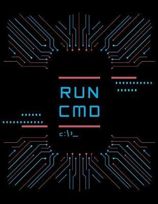 Run CMD: Dot Grid Notebook, Dotted Journal Pages For Notes, Bullet Planner Or Organizer For Programmers, Computer Lovers And Coders (8.5 x 11; 120 Pages)