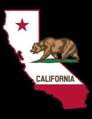 California: Dot Grid Notebook, Dotted Journal Pages For Notes, Bullet Planner Or Organizer For California Republic Lovers And Golden State Enthusiasts (8.5 x 11; 120 Pages)