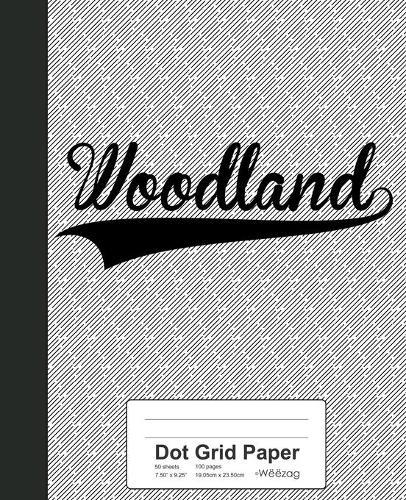 Dot Grid Paper: WOODLAND Notebook