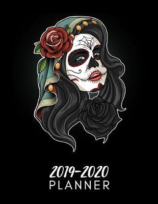 Skull Planner 2019-2020: Scary Mexican Tattoo Skullcandy Themed Gift Idea for Men/Women Year Organizer Book with Monthly Weekly Daily Checklists Agenda + To Do Lists and Dated Calendar
