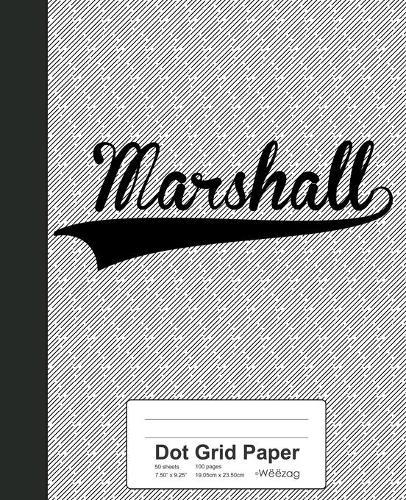 Dot Grid Paper: MARSHALL Notebook
