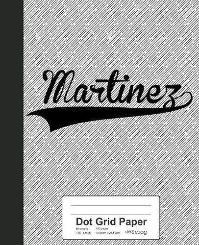 Dot Grid Paper: MARTINEZ Notebook