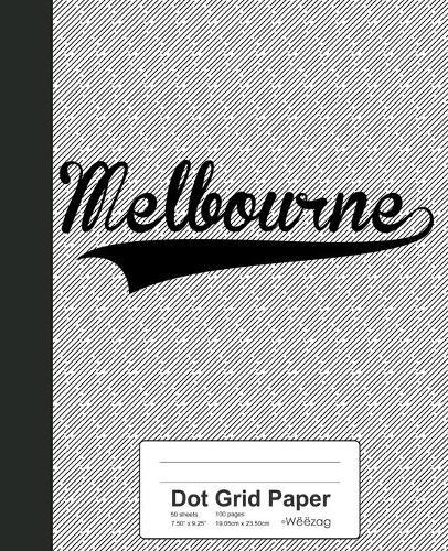 Dot Grid Paper: MELBOURNE Notebook