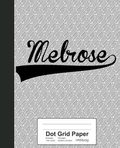 Dot Grid Paper: MELROSE Notebook