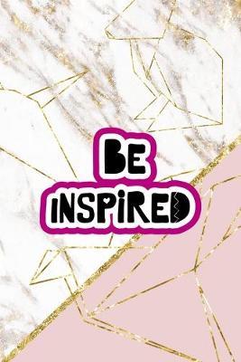 Be Inspired: Origami Notebook Journal Composition Blank Lined Diary Notepad 120 Pages Paperback Pink Marble