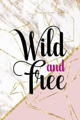 Wild And Free: Origami Notebook Journal Composition Blank Lined Diary Notepad 120 Pages Paperback Pink Marble