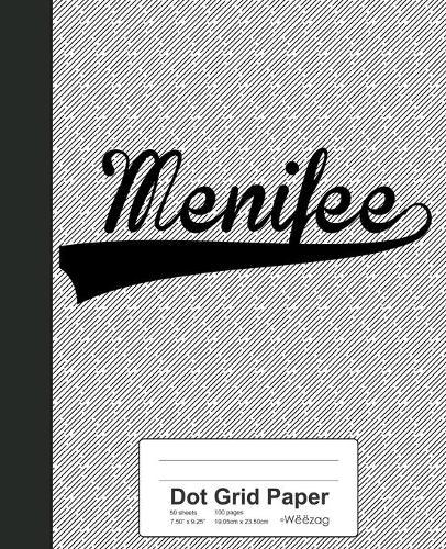 Dot Grid Paper: MENIFEE Notebook