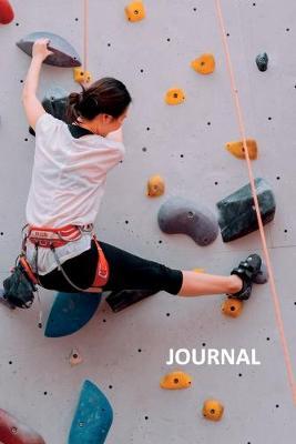 Journal: Indoor climbing holds Useful Bullet Journal Dot Grid Daily Planner Student for Belaying Gear Experts