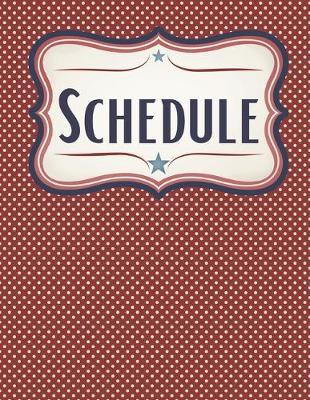 Polka Dot Patriotic Planner and Daily Journal: Diary, Schedule, Meal Tracker, and Goal Setting Notebook for Liberty Lovers