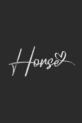 Horse Love: Horses Notebook, Graph Paper (6  x 9  - 120 pages) Animal Themed Notebook for Daily Journal, Diary, and Gift