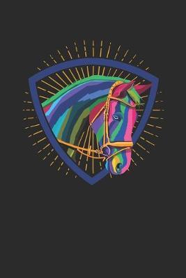 Colorful Horse: Horses Notebook, Blank Lined (6  x 9  - 120 pages) Animal Themed Notebook for Daily Journal, Diary, and Gift