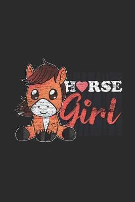 Horse Girl: Horses Notebook, Dotted Bullet (6  x 9  - 120 pages) Animal Themed Notebook for Daily Journal, Diary, and Gift