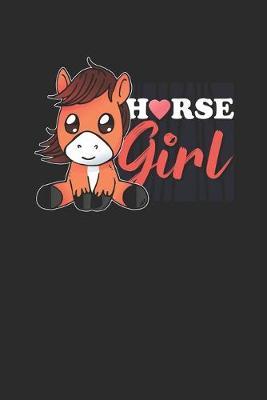 Horse Girl: Horses Notebook, Dotted Bullet (6  x 9  - 120 pages) Animal Themed Notebook for Daily Journal, Diary, and Gift