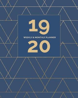 2019 - 2020 Planner Weekly and Monthly: Calendar View + Academic Year + Notes Pages - Undated Agenda Organizer 8 x10  (Soft Cover)