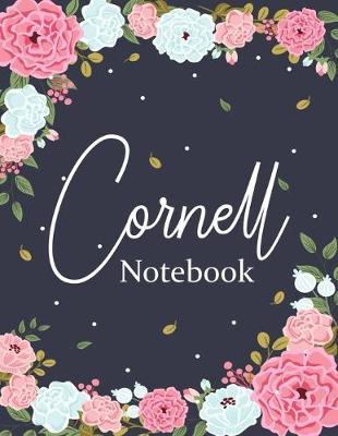 Cornell Notebook: Floral Cornell Notes Notebook - Cornell Note Taking Notebook - Student Notebook For Note Taking - 8.5 x 11 Cornell Journal