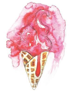 Ice Cream Recipe Book: Large XL Blank Cook Book Notebook Cooking Journal For Writing Recipes Ingredients Cute Organizer. Gift for Women, Wife, Mom