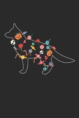 German Shepherd Notebook - Halloween German Shepherd Journal - German Shepherd Gift for Dog Lovers - German Shepherd Diary: Medium College-Ruled Journey Diary, 110 page, Lined, 6x9 (15.2 x 22.9 cm)