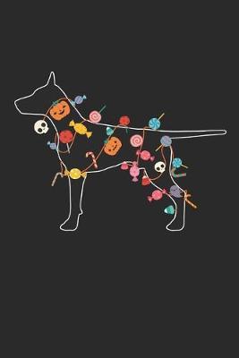 Doberman Notebook - Halloween Doberman Journal - Doberman Gift for Dog Lovers - Doberman Diary: Medium College-Ruled Journey Diary, 110 page, Lined, 6x9 (15.2 x 22.9 cm)