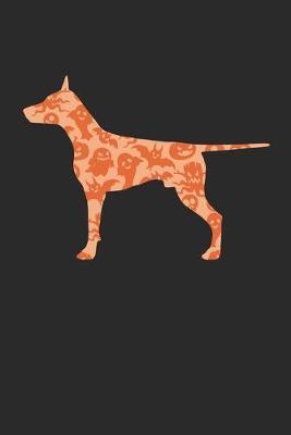 Doberman Notebook - Halloween Doberman Journal - Doberman Gift for Dog Lovers - Doberman Diary: Medium College-Ruled Journey Diary, 110 page, Lined, 6x9 (15.2 x 22.9 cm)