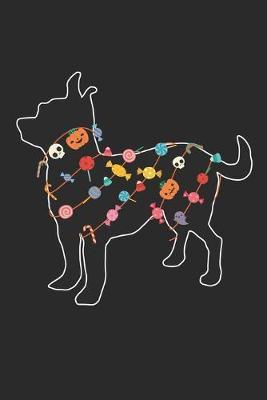 Chihuahua Notebook - Halloween Chihuahua Journal - Chihuahua Gift for Dog Lovers - Chihuahua Diary: Medium College-Ruled Journey Diary, 110 page, Lined, 6x9 (15.2 x 22.9 cm)