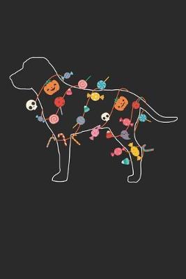 English Pointer Notebook - Halloween English Pointer Journal - English Pointer Gift for Dog Lovers - English Pointer Diary: Medium College-Ruled Journey Diary, 110 page, Lined, 6x9 (15.2 x 22.9 cm)