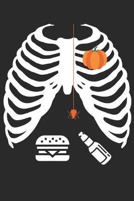 Halloween Notebook - Future Dad Journal - Cute Halloween Gift - Parents To Be Diary: Medium College-Ruled Journey Diary, 110 page, Lined, 6x9 (15.2 x 22.9 cm)