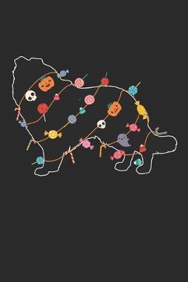 Collie Notebook - Halloween Collie Journal - Collie Gift for Dog Lovers - Collie Diary: Medium College-Ruled Journey Diary, 110 page, Lined, 6x9 (15.2 x 22.9 cm)